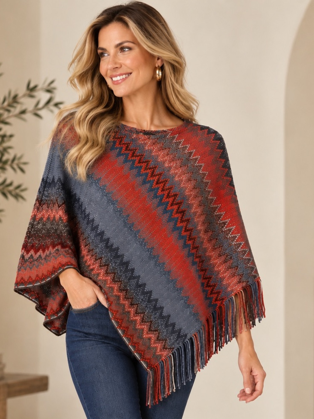 Two Sisters Boho Poncho